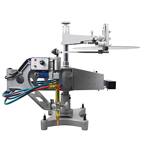 INTSUPERMAI Profiling Flame Cutting machine Gas Cutting Machine Torch Beveling Profiling Metal Shape Flame Cutter CG2-150 110V 0.2