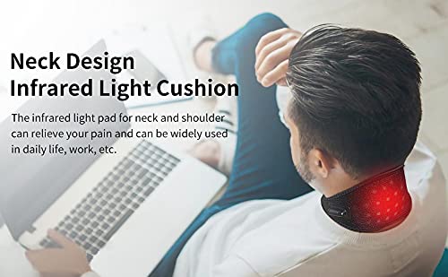 Dgxinjun Red & Infrared Light Therapy Devices Led Wrap Neck Pain Relief Fda Cleared Small Area Pad Home Use Wearable Wrap For Pain #TOP6