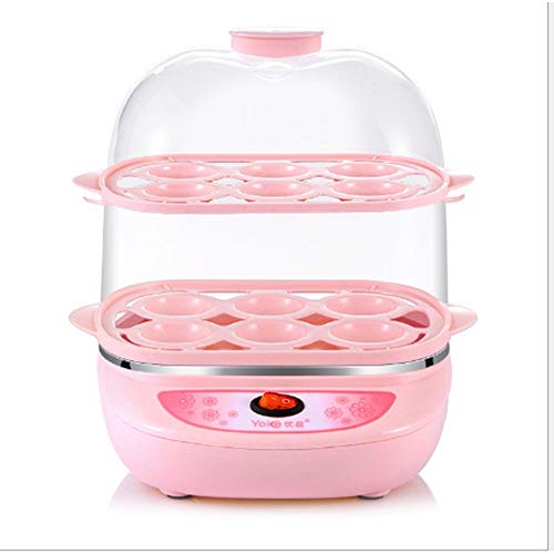 S.N 12 Egg Boiler and Poacher，for Hard or Soft Boiled, Poached, Omelets and Steamed Foods with Auto Shut Off Feature