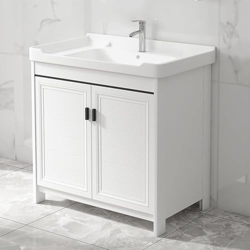 LumingLight���ʉ��ϑ� ���ʑ� ���퐻 ��60cm ��75cm ���t�����[ �g���ȒP �S���[�^�C�v �k���� ���ʃ{�E���t �ȃX�y�[�X �������� (60CM,�z���C�g) [���s�A���i]