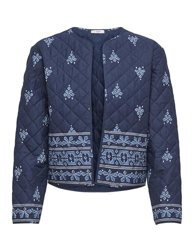 Chaqueta acolchada JDY Jdysunset Sunset Wvn con diseño geométrico acolchado