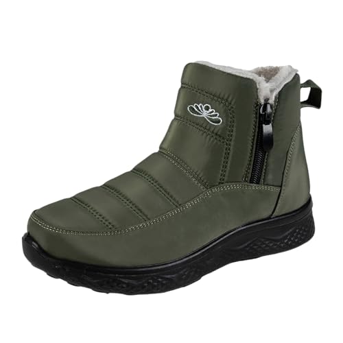 Bottines d'hiver en polaire pour les promenades matinales et jours froids