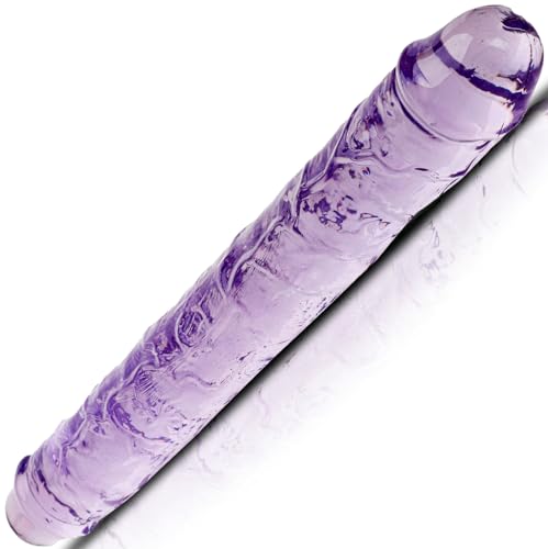 Doppeldilos für frauen Lesben sexspielzeug 30cm Double dildo für paare Long Doppel dildo Anal frau extrem hart Realistische Analdilos frauen xxl Groß Paar toys für paare sex Double penetration D15-5