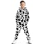 Black and White Cow Print