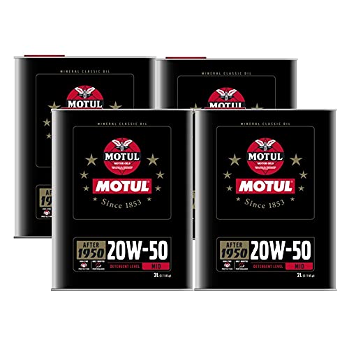 Newparts Aceite Motor 20W-50 Mineral 8L Pack 4x2L