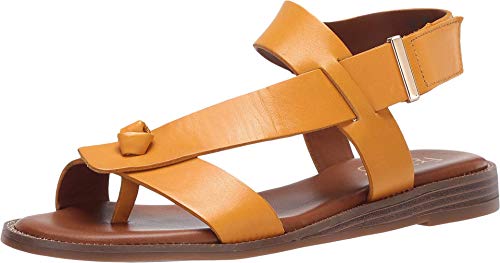 Image of Franco Sarto Womens Glenni Ankle Strap Flat Sandals