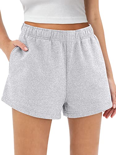 AUTOMET Womens Sweat Shorts Trendy Casual Athletic Running Summer Vacation Outfits Comfy 2025 Fashion Workout Clothing