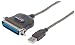 Produktbild Manhattan USB-Druckerkonverter USB-A-Stecker auf Cen36-Stecker 1,8 m 317474