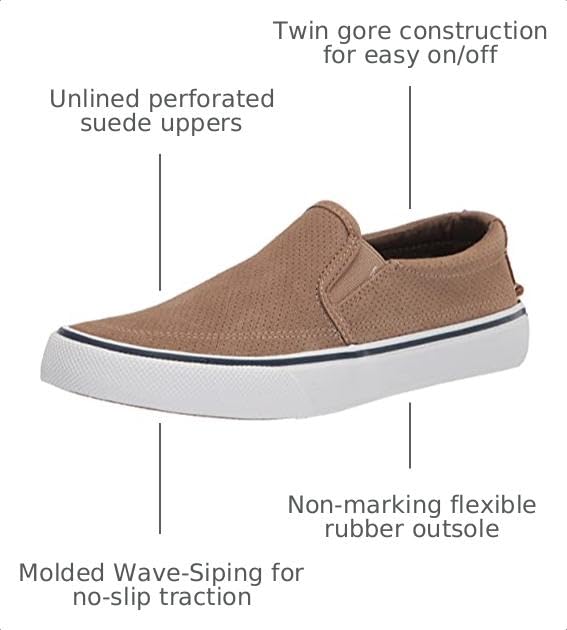 Image of Sperry Mens Striper Ii Slip-on PrideSneaker