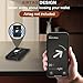 LOHASIC for iPhone 16 Pro Max Wallet Case, Premium Leather Detachable Card Slots Back Cover with Airtag Holder Design Compatible with MagSafe Wireless Charging 2024, Brigh Black