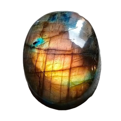Labradorite ovale 32x23mm pour remplacer une pierre ou créer un pendentif personnalisé