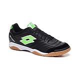 schwarz Lotto Stadio 300 II ID (42 EU, All Black/Spring Green)