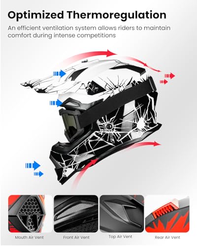 ILM WS901 ATV Off Road Helmet