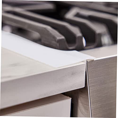 Couvercle d'espacement de cuisinière en silicone souple noir
