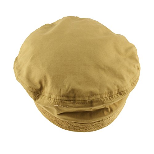 Image of SK Hat shop Men's Summer Cotton Greek Fisherman Sailor Fiddler Driver Hat Flat Cap