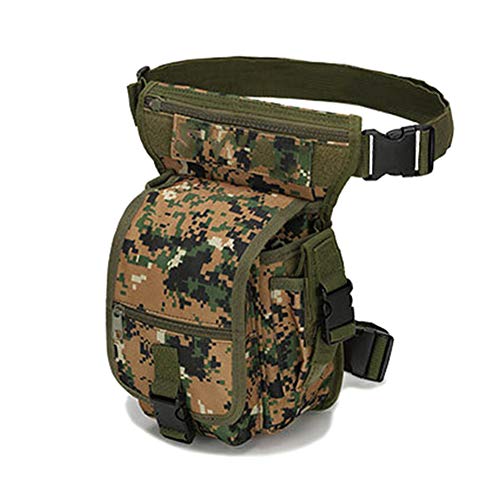 Gizayen Versatile Waist Leg Bag Portable Waterproof Large Capacity for Outdoor Camping Traveling