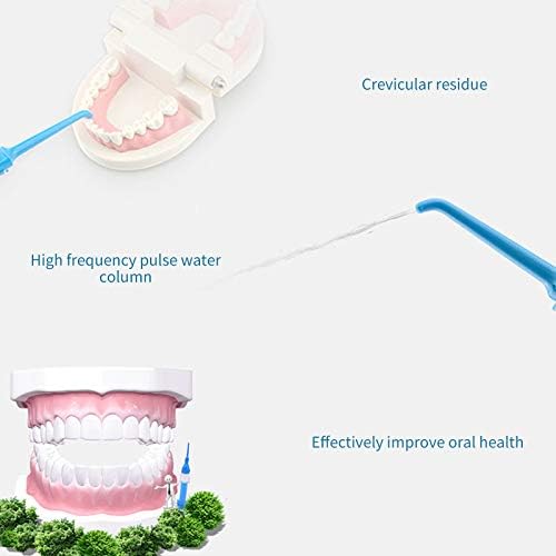 Miniatura 7 de PLAFUETO Cordless Water Flosser Portable Oral Irrigator Air Pressure Teeth Cleaner Reducing Plaque Handheld Teeth Pick Cleaner for Home and Travel