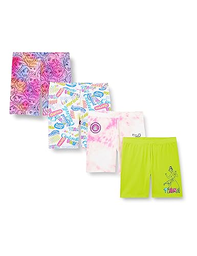 Short De Vélo Fille Essentials - Coton Élastique, Taille Basse - Multiplicité De Couleurs/Imprimés