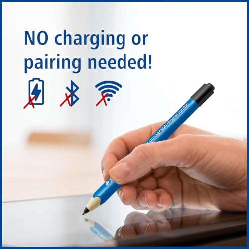 Image of STAEDTLER Lumograph Jumbo Digital Stylus Pen with Eraser for Touchscreens