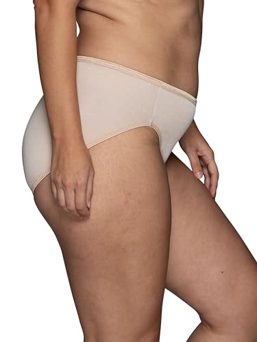 Image of Vanity Fair Women's Illumination Hi Cut Panties, Silky Stretch & Satin Trim