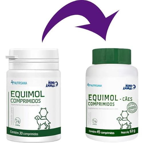 Suplemento Alimentar Mundo Animal Nutrisana Equimol para Cães 30 Comp
