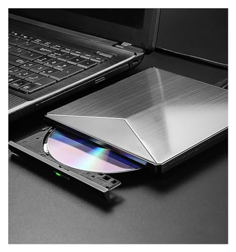 Lecteur DVD Blu-Ray externe 4K en aluminium avec double interface USB Type-C 3.0