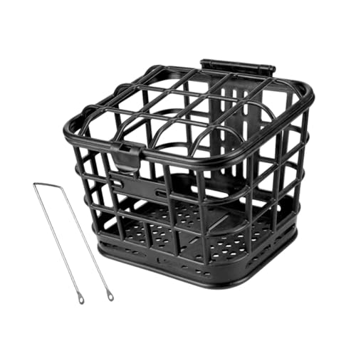 Colaxi Bike Front Basket, Cycling Accessories, Easy to Install Convenient with Cover, Bicycle Storage Basket, With24to26in Bracket