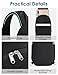G4Free Crossbody Bag for Women Casual Sling Backpack Fashionable Shoulder Chest Fanny Packs Black