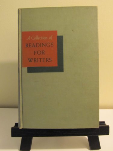 A COLLECTION OF READINGS FOR WRITERS B000GKVUHG Book Cover