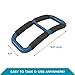 Stander Handy Handle, Lift Assist Device for Elderly and Disabled, Patient Standing Aid for Handicapped, Blue with Rubber Grip​