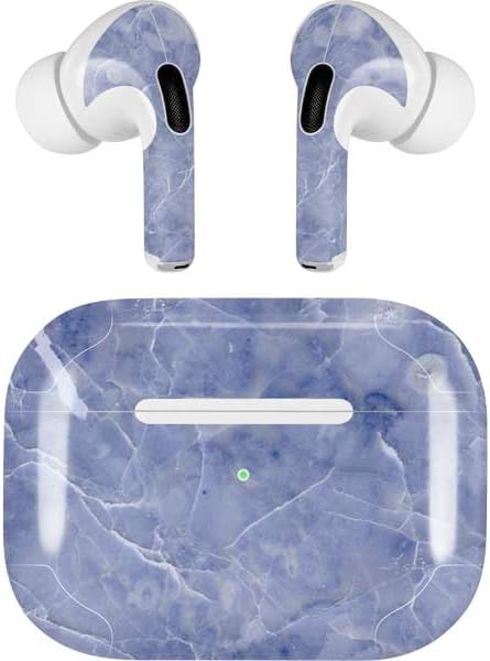 Skinit Decal Audio Skin Compatible with Apple AirPods Pro - Crushed Blue Design