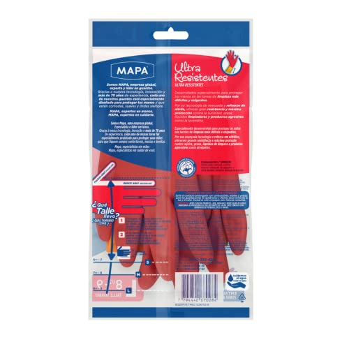 Mapa Luva Ultra Resistente G Vermelha
