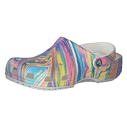 Image of crocs Unisex-Adult Men's and Women's Classic Tie Dye Clog Clogs