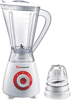 SQ Professional Blitz Superblend Blender and Grinder with 1.5 Litre Jug, 2 Speed Settings Plus Pulse Function 600W (Black)
