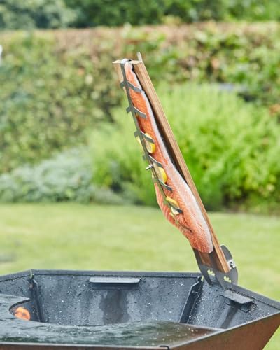 Barbecook Räucherbrett – Grillzubehör für einen subtilen rauchigen Geschmack auf Grill und Grill, 64 x 15,8 x 4 cm