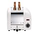 Dualit Classic 2 Slice Vario Toaster| Stainless Steel, Hand Built in the UK| Replaceable ProHeat Elements| Heat Two or Four Slots, Defrost Bread, Mechanical Timer| Replaceable parts|White, 20248