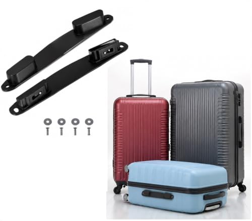 Image of Repair Replacement Luggage Pull Handle for Suitcase Trolley Bag Suitcases Handle for Luggage Parts Spare Strap Black (AT Handle, Combo of 1)