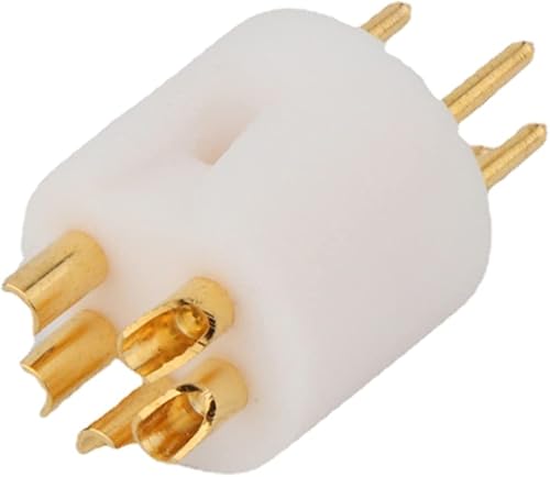 Yuly Turnlabe 5pins M DIN Conector chapado en oro Conector Tocadiscos Tonearm 5pin macho DIN Conector para REGA Linn ROKSAN Proyecto 5 Pin Din Plug