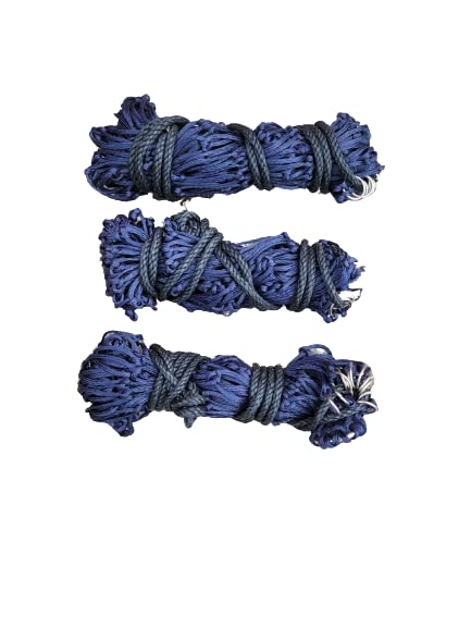 Large 42" Ringed Haynet | Haylage Hay Net Small Mesh Medium Holes Strong Navy x1 haynet