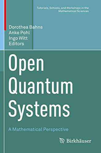 Open Quantum Systems: A Mathematical Perspective (Tutorials, Schools, and Workshops in the Mathematical Sciences)