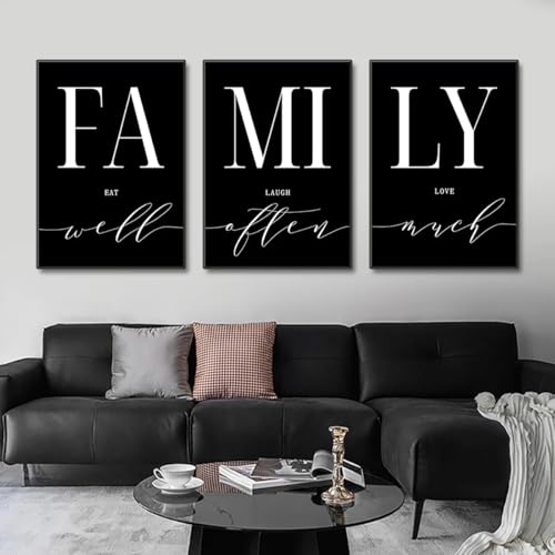 Tableaux sur toile 60x80cm de luxe lot de 3 affiches minimalistes GOSRD