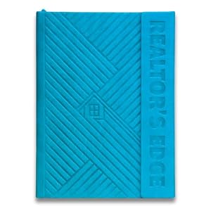 Realtor’s Edge Real Estate Planner – 368-Page Goal-Setting Journal & Productivity Organizer for Realtors & Real Estate Agents – Vegan Leather Hardcover with Magnetic Closure – Realtor Supplies (Turquoise)