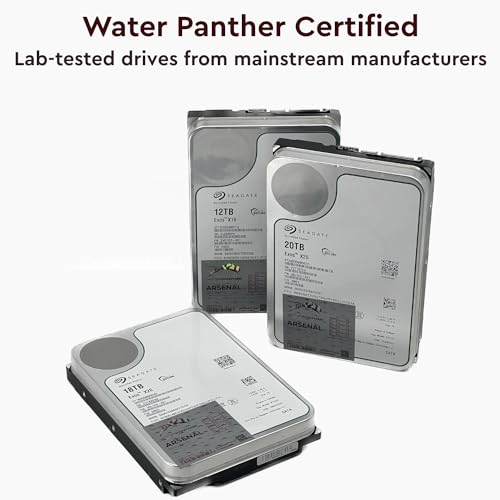 Image of Water Panther WP Arsenal 20TB SATA 7200RPM 3.5-Inch DAS Hard Drive (Renewed)