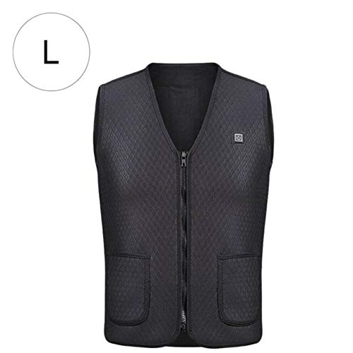 Onewell Unisex Winter Electric USB Heating Warm Vest Men and Women Heating Light Outdoor Hiking Jacket Clothing