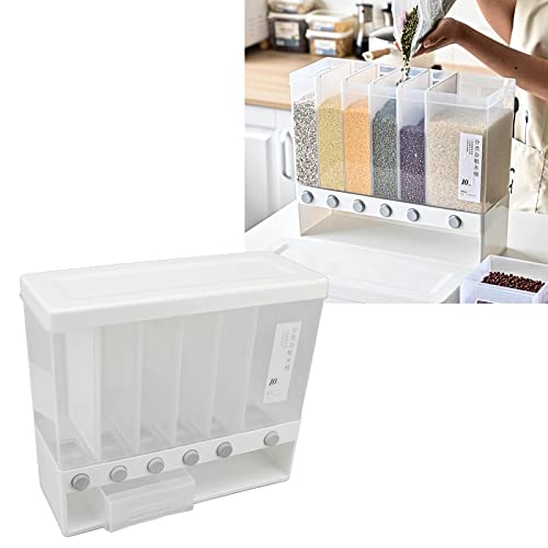 Dispensador de arroz para cocina organizada que simplifica la preparación de comidas diarias 4