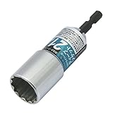 高儀(Takagi) EARTH MAN ディープソケット21mm ナットの角を傷めにくい 深穴タイプ ナットの落下を防ぐ