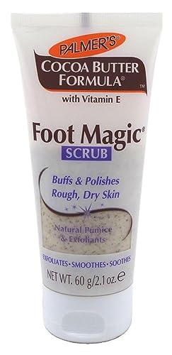 Palmers Cocoa Butter Foot Magic Scrub 2.1oz (3 Pack)