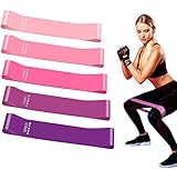 ★ Geeignet für Multi-Training: Mit diesen hochwertigen und hautfreundlichen therabändern können Sie Muskelverspannungen in verschiedenen Teilen aus verschiedenen Richtungen trainieren. Ideal für Kraft- und Flexibilitätstraining wie Fitness, Gewichtsverlust, Erholung nach der Geburt, Physiotherapie, Yoga, Pilates, Rehabilitation nach Verletzungen usw. Diese Bänder können problemlos an jedem Ihrer Fitnessprogramme teilnehmen.