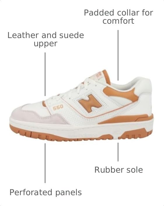 Image of New Balance Men's 550 Sneakers