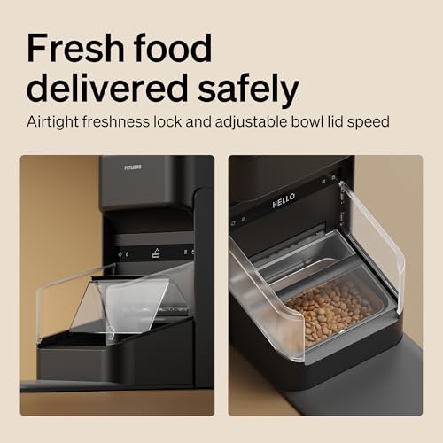 PETLIBRO RFID Automatic Cat Feeder, Collar Sensor for Personalized Meals, Cats Recognition, Diet Tracking and Anti-Stealing for Multi-Pets Homes and Different Diets, Wi-Fi Programmable Food Dispenser by PETLIBRO - Image 9